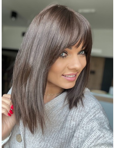 NILA 35 CM"M"-PERUKA Z WŁOSÓW NATURALNYCH PREMIUM  VIRGIN