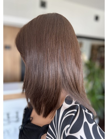 NILA 35 CM"M"-PERUKA Z WŁOSÓW NATURALNYCH PREMIUM  VIRGIN