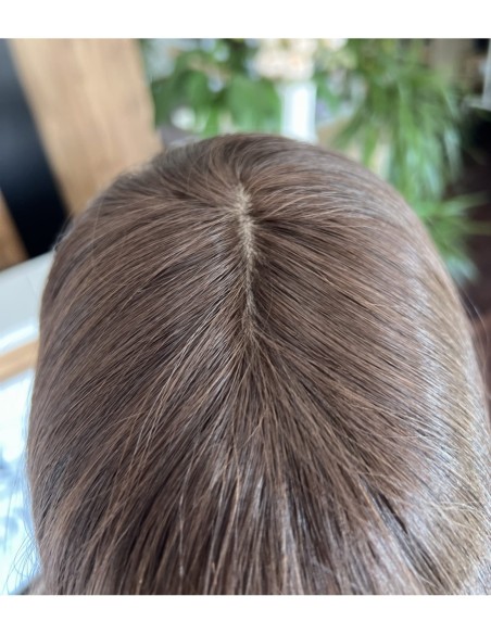 NILA 35 CM"M"-PERUKA Z WŁOSÓW NATURALNYCH PREMIUM  VIRGIN