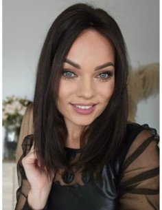 "JONI-35 1BGB" TOPPER Z WŁOSÓW NATURALNYCH