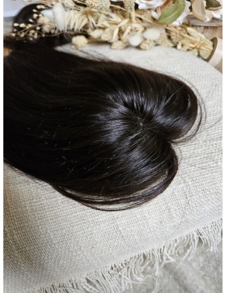 "JONI-35 1BGB" TOPPER Z WŁOSÓW NATURALNYCH