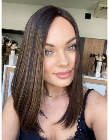 "AVA 40" TOPPER Z WŁOSÓW NATURALNYCH