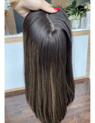 "AVA 40" TOPPER Z WŁOSÓW NATURALNYCH