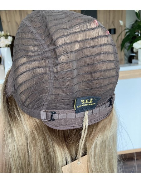 "MEGAN 608 "40-45 PERUKA Z WŁOSÓW NATURALNYCH  Z GRZYWKĄ