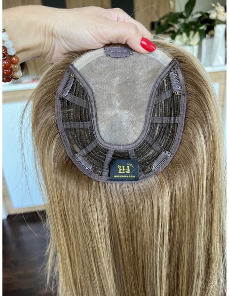 "JONI-35 KM  " TOPPER Z WŁOSÓW NATURALNYCH