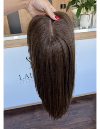 "ANIKA 35" TOPPER Z WŁOSÓW NATURALNYCH