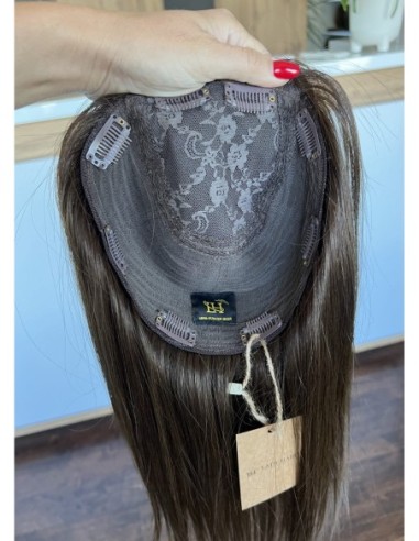 "ANIKA 35" TOPPER Z WŁOSÓW NATURALNYCH