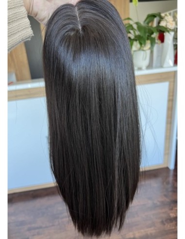 INA MS 40 CM"M"-PERUKA Z WŁOSÓW NATURALNYCH