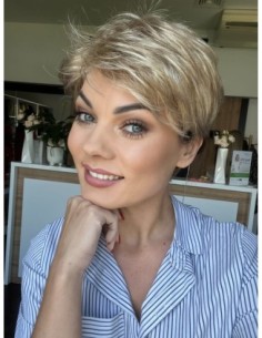 Joan Moon Gold-Peruka z włosów syntetycznych NAH