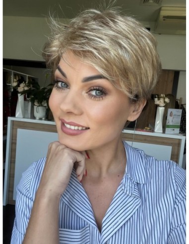 Joan Moon Gold-Peruka z włosów syntetycznych NAH