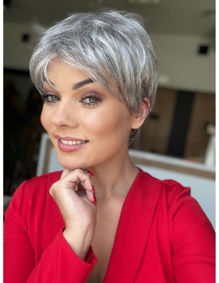 Joan Silver-Peruka z włosów syntetycznych NAH