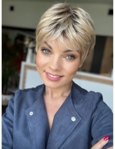 Joan Lightblonde Rooted-Peruka z włosów syntetycznych NAH