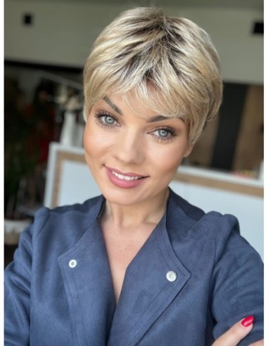 Joan Lightblonde Rooted-Peruka z włosów syntetycznych NAH