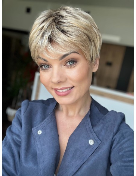 Joan Lightblonde Rooted-Peruka z włosów syntetycznych NAH