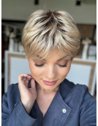 Joan Lightblonde Rooted-Peruka z włosów syntetycznych NAH