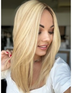 "KAJA  40  "TOPPER Z WŁOSÓW NATURALNYCH  PREMIUM 2