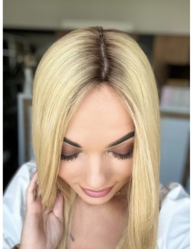 "KAJA  40  "TOPPER Z WŁOSÓW NATURALNYCH  PREMIUM