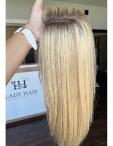 "KAJA  40  "TOPPER Z WŁOSÓW NATURALNYCH  PREMIUM