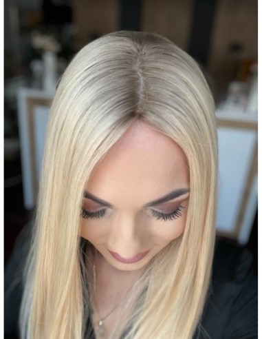 "KEJSI  60 CM  "TOPPER Z WŁOSÓW NATURALNYCH