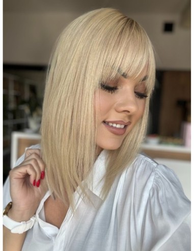 "JONI-35LOGP" TOPPER Z WŁOSÓW NATURALNYCH