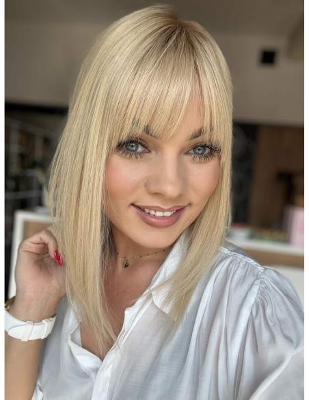 "JONI-35LOGP" TOPPER Z WŁOSÓW NATURALNYCH