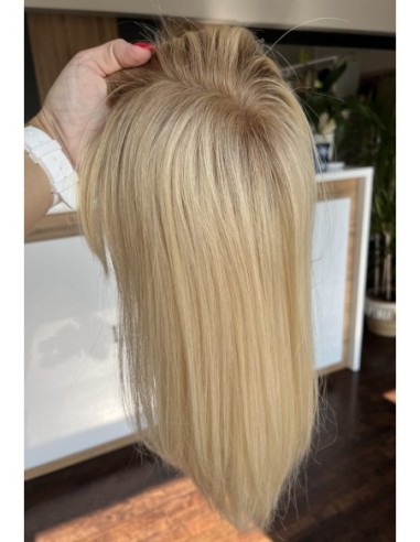 "JONI-35LOGP" TOPPER Z WŁOSÓW NATURALNYCH