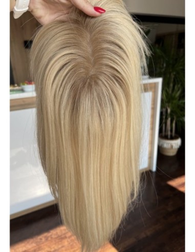 "JONI-35LOGP" TOPPER Z WŁOSÓW NATURALNYCH