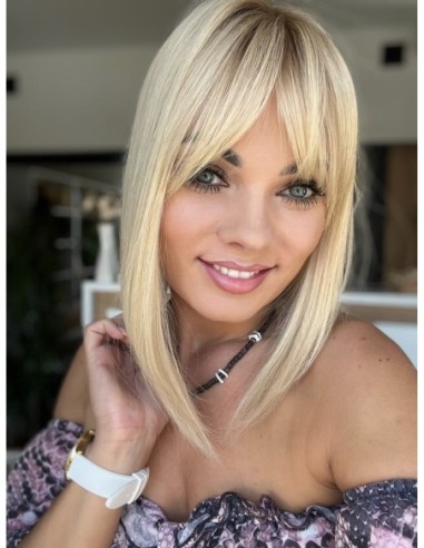 "JONI-35LOGP" TOPPER Z WŁOSÓW NATURALNYCH