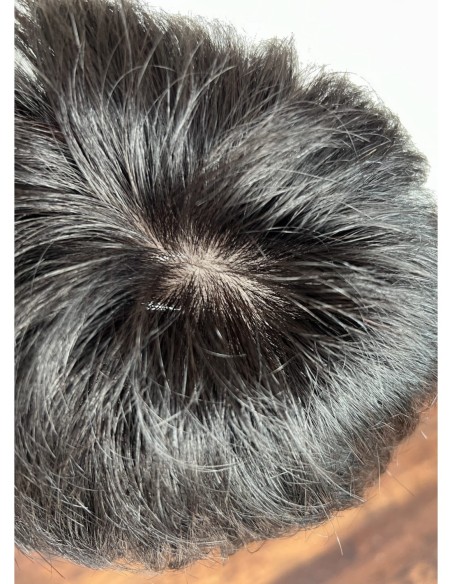 Mona-Krótka peruka z włosów naturalnych