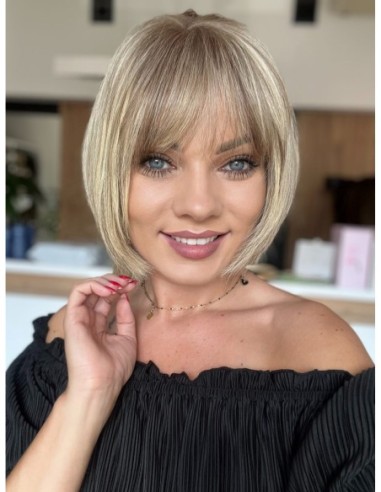 SELENE 8C-25 CM-TOPPER Z WŁOSÓW NATURALNYCH