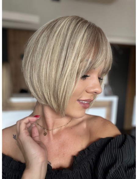 SELENE 8C-25 CM-TOPPER Z WŁOSÓW NATURALNYCH