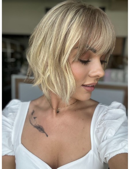 SELENE 8C-25 CM-TOPPER Z WŁOSÓW NATURALNYCH