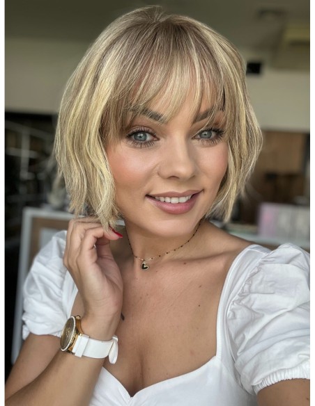 SELENE 8C-25 CM-TOPPER Z WŁOSÓW NATURALNYCH