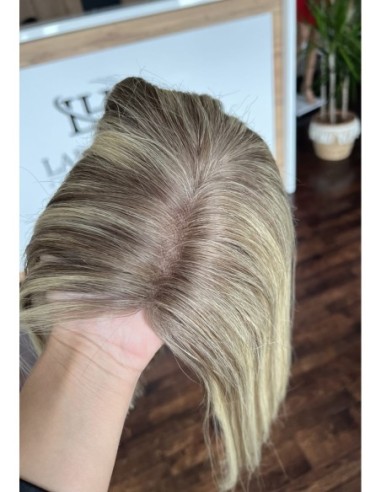 SELENE 8C-25 CM-TOPPER Z WŁOSÓW NATURALNYCH