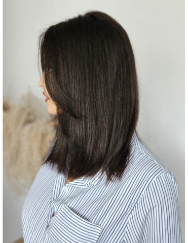 "JONI-35 1BGP" TOPPER Z WŁOSÓW NATURALNYCH Z GRZYWKĄ