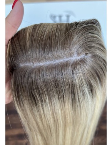 "ANIA  45-50 PREMIUM"-TOPPER Z WŁOSÓW NATURALNYCH