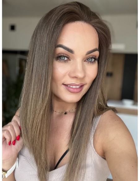 "Gabi 45- Peruka z włosów naturalnych  "S" PREMIUM