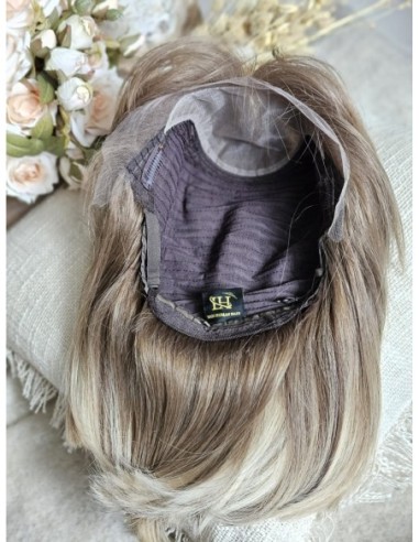 "NORA 4419GP"- PERUKA Z WŁOSÓW NATURALNYCH "M" Z GRZYWKĄ