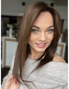 SELENE B10-45CM -TOPPER Z WŁOSÓW NATURALNYCH 2