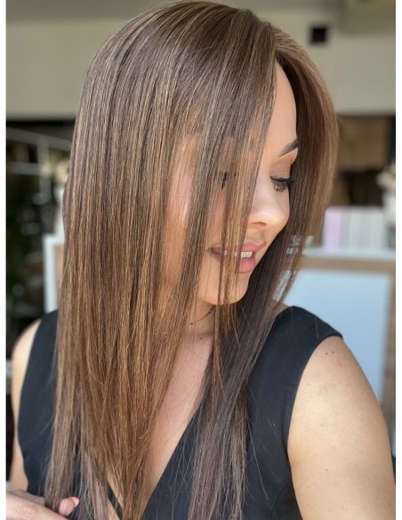 SELENE B10-45CM -TOPPER Z WŁOSÓW NATURALNYCH