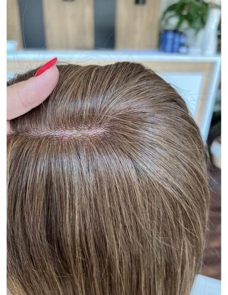 SELENE B10-45CM -TOPPER Z WŁOSÓW NATURALNYCH