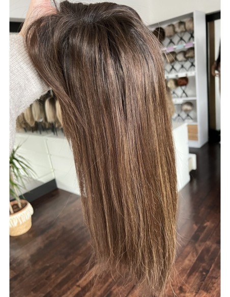 SELENE B10-45CM -TOPPER Z WŁOSÓW NATURALNYCH