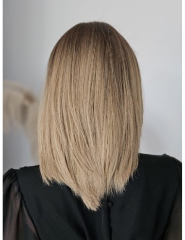 "NORA 612"- PERUKA Z WŁOSÓW NATURALNYCH "M"