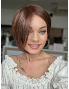 Tara Lightbrown Cherry -Peruka z włosów syntetycznych NAH 2