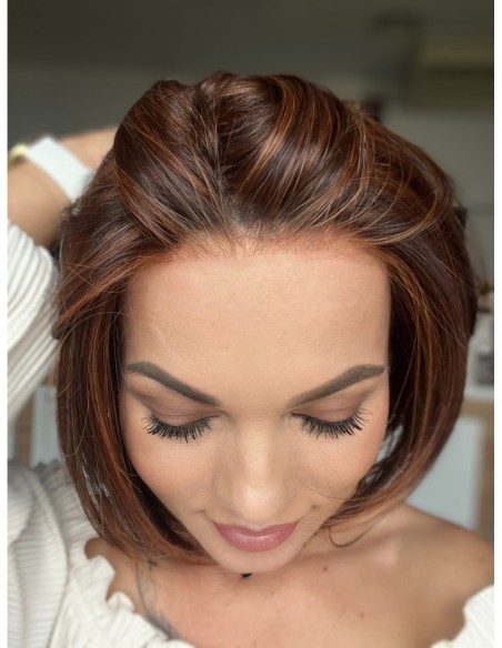 Tara Lightbrown Cherry -Peruka z włosów syntetycznych NAH