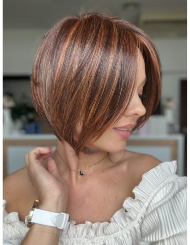 Tara Lightbrown Cherry -Peruka z włosów syntetycznych NAH