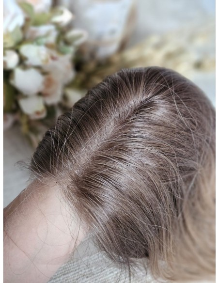 "NORA 612"- PERUKA Z WŁOSÓW NATURALNYCH "M"