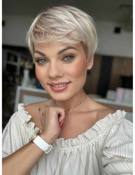 Mira Pearl Blond -Peruka z włosów syntetycznych NAH