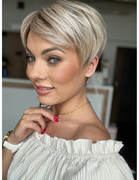 Mira Pearl Blond -Peruka z włosów syntetycznych NAH