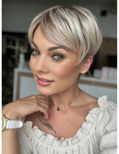 Mira Pearl Blond -Peruka z włosów syntetycznych NAH